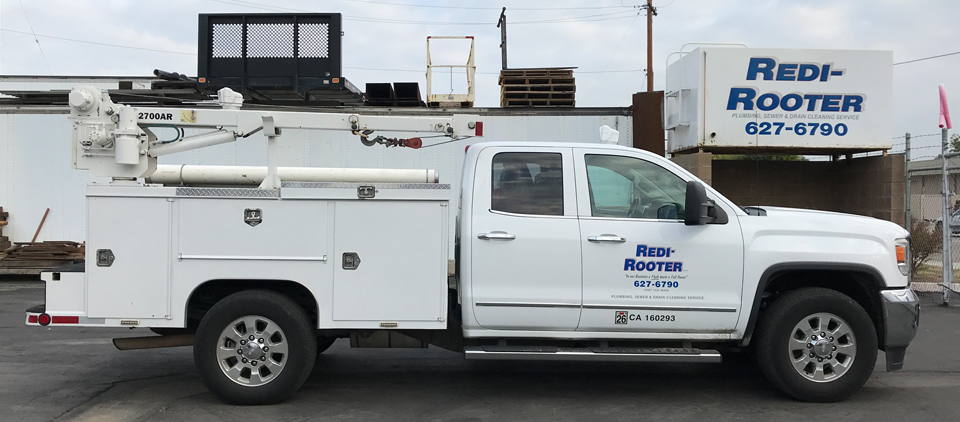 Redi-Rooter Plumbing Service Truck